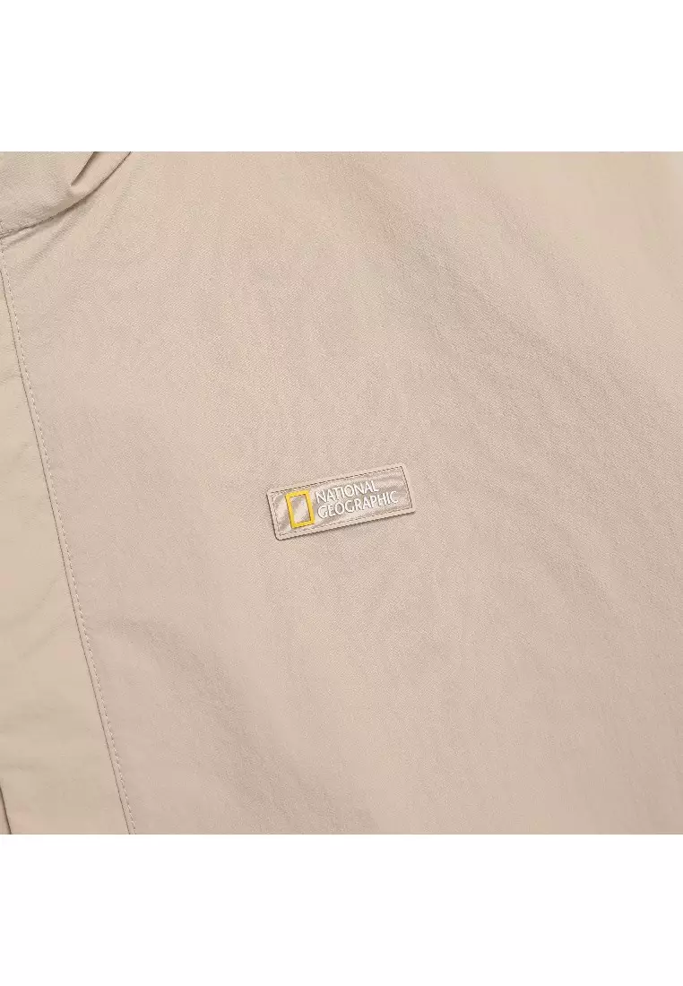 男女同款FREEZE彈力半寬鬆連帽Anorak外套