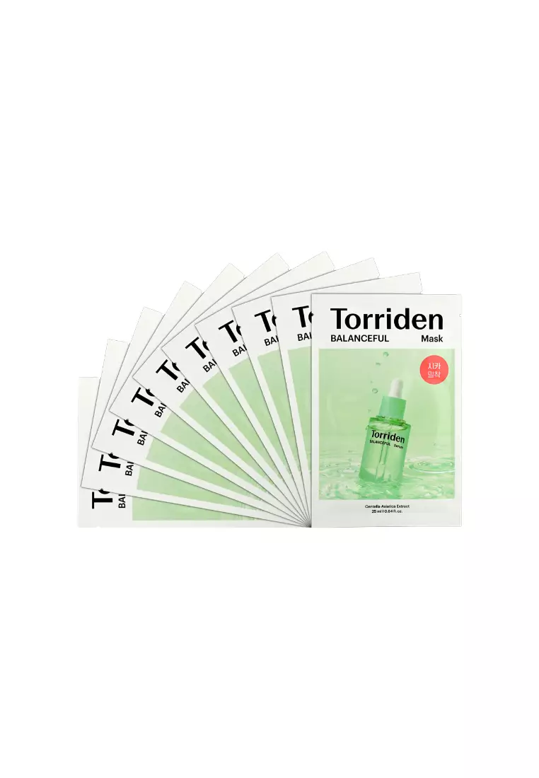 Torriden 積雪草舒緩急救面膜10piece