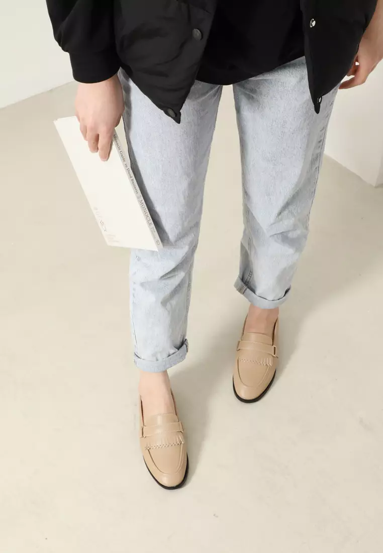 Tassel Leather Loafers TH128-1