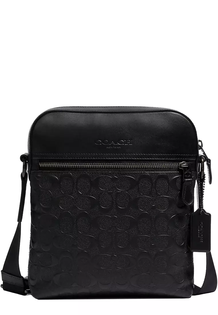 Houston medium store crossgrain leather satchel