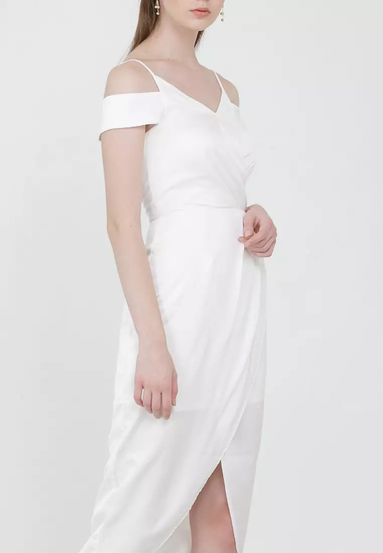 Minka Tulip Dress in White