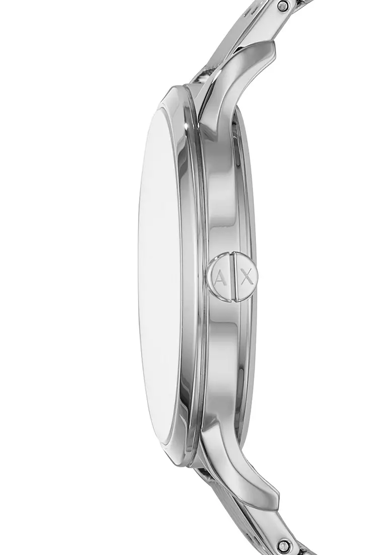 Buy Armani Exchange Harper Silver Stainless Steel Watch AX5600