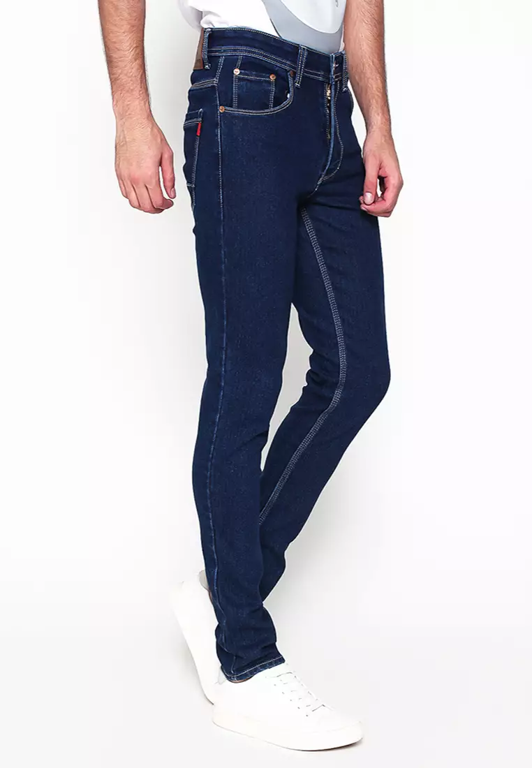 2Nd Red Slim Fit Denim 133251A