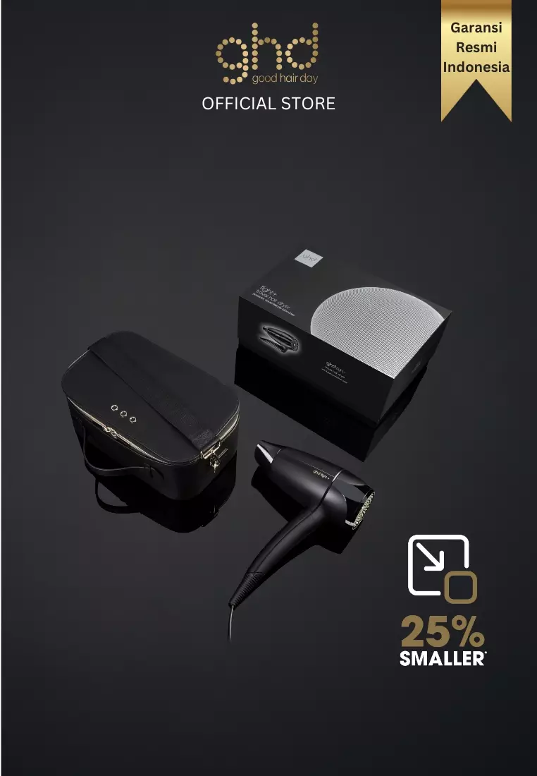 ghd Travel Flight+ Hairdryer - Pengering Rambut Mini Portable Free Travel Bag