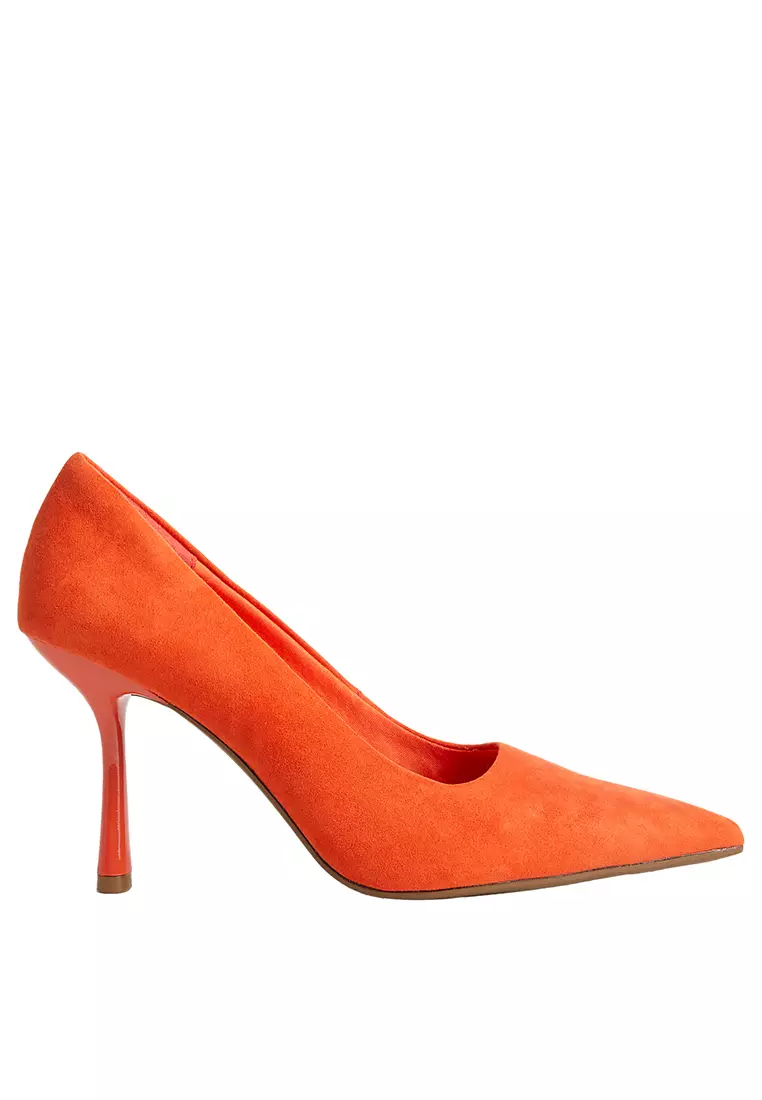 Statement Heel Court Shoes