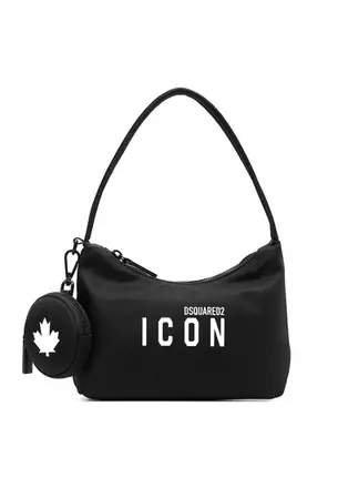 Buy Dsquared2 Be Icon Hobo Bag in Black 2026 Online | ZALORA