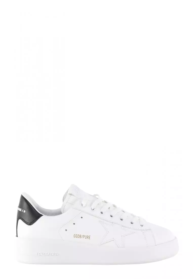 Buy GOLDEN GOOSE GOLDEN GOOSE Pure leather sneakers White 2023