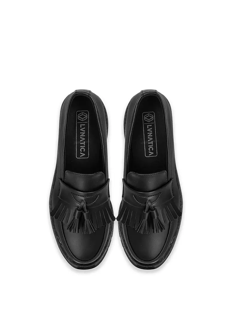 Lvnatica Luiz Full Black Loafers Shoes