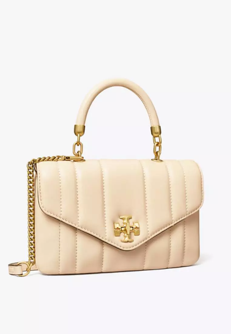Tory Burch Mini Kira Top Handle Bag Brie