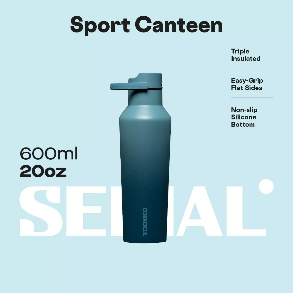 CORKCICLE Sport Canteen 20oz - Twilight