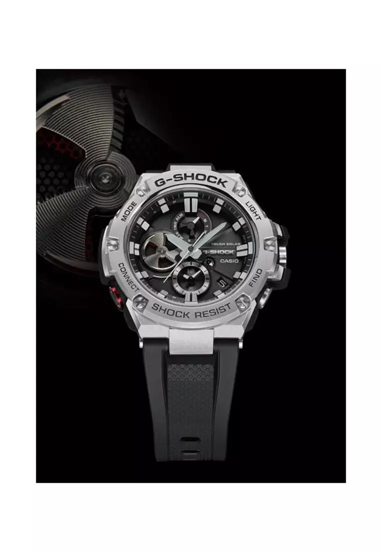 Buy G shock Casio G Shock GST B100 1A G STEEL Analog Digital Men s