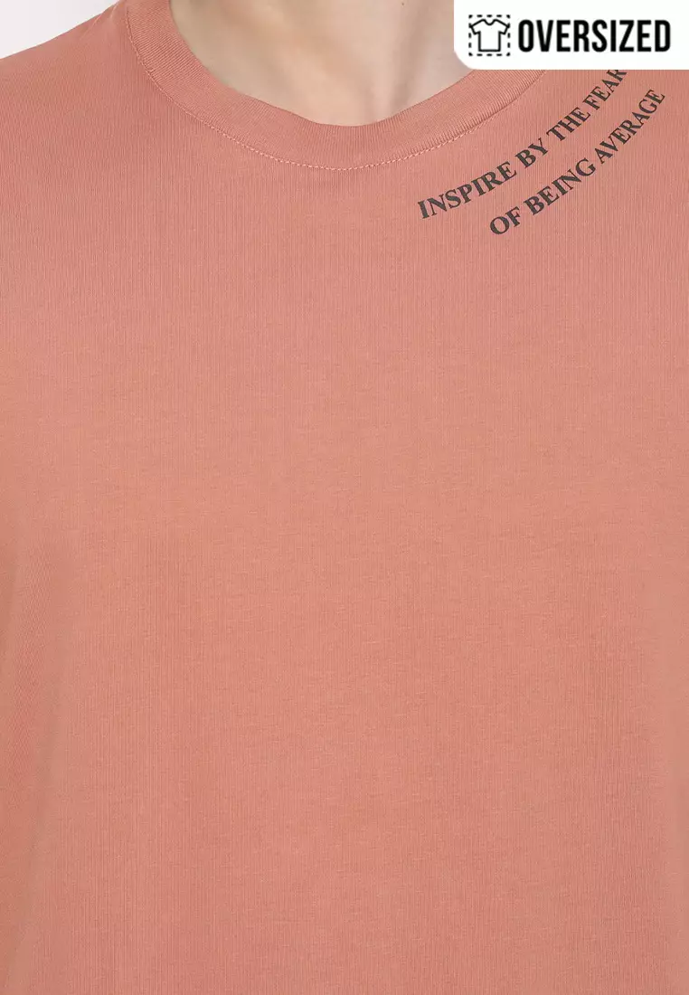 NX T-Shirt Cotton Combed Tebal Oversized Pria 2079370421