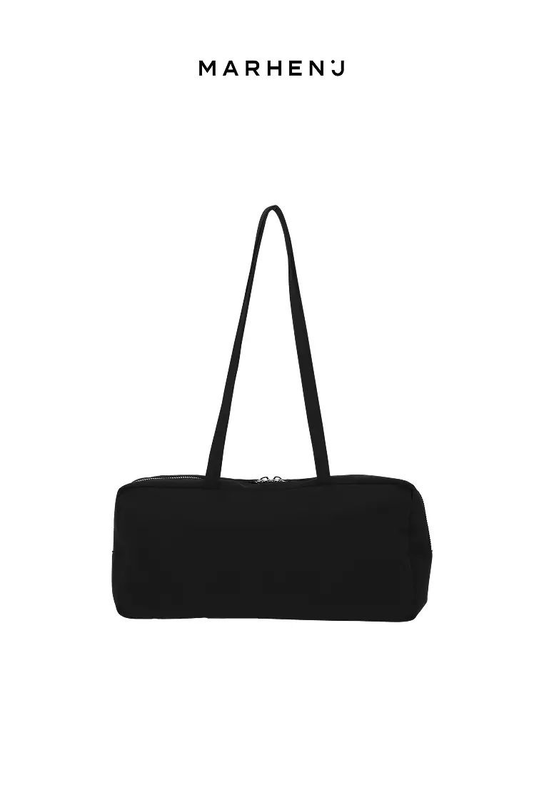 DANA Nylon Shoulder Bag Black