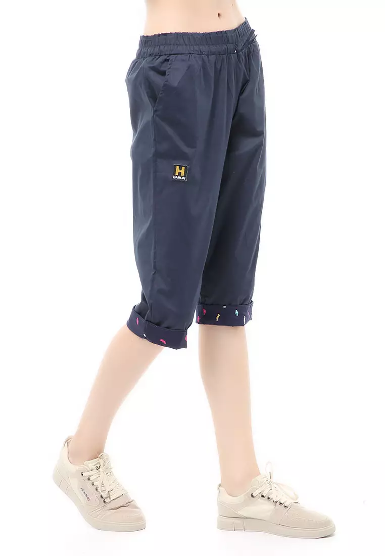 Madoc Short Pants Celana Pendek Kasual Wanita Model Stik Balik Comportable Material Cotton ORIGINAL - Navy
