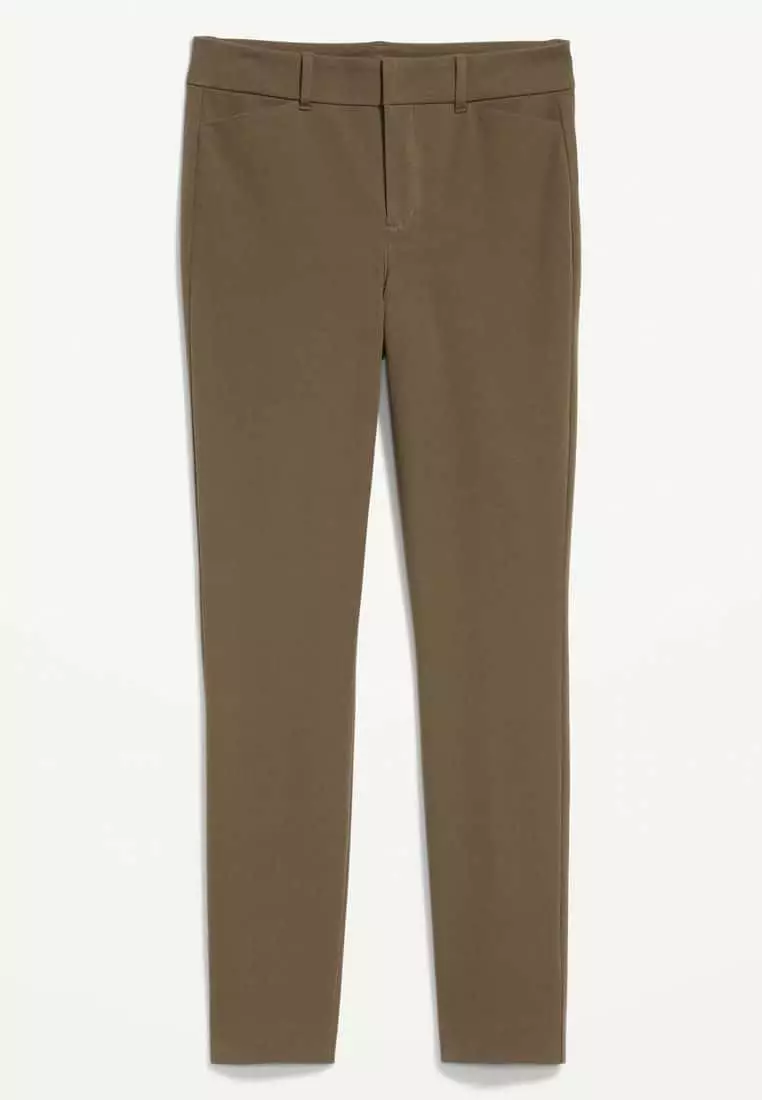 High-Waisted Pixie Skinny Ankle Pants For Women