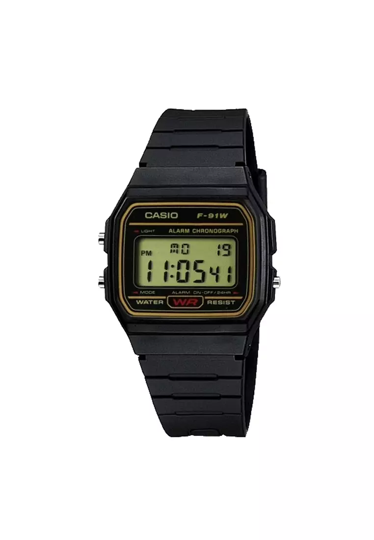 Casio f91w sales strap width