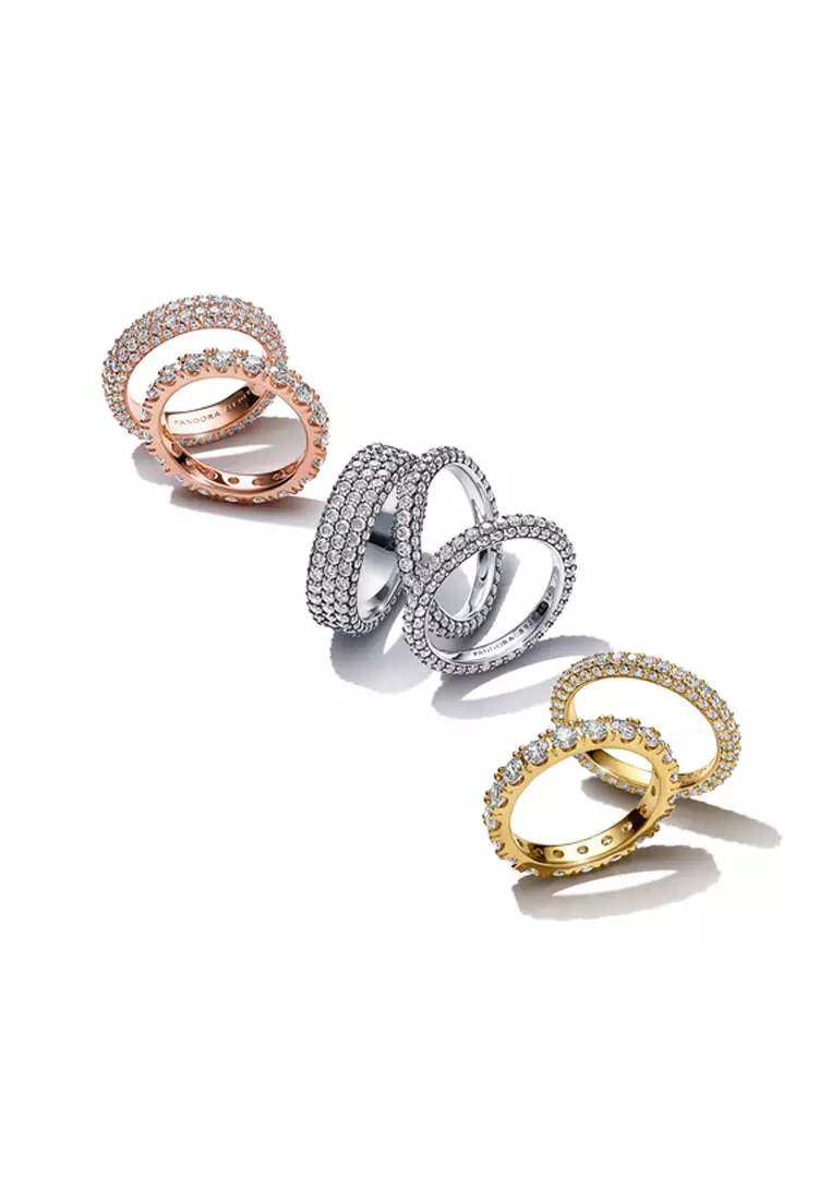 Pandora Timeless Pavé Single-row Ring