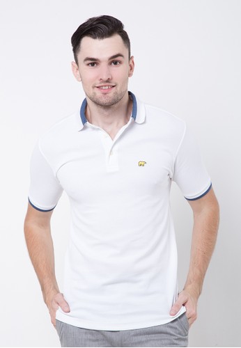 Jack Nicklaus white Jack Nicklaus Champion Polo Shirt Pria Regular Fit White 1 43AA1AA7234A5BGS_1