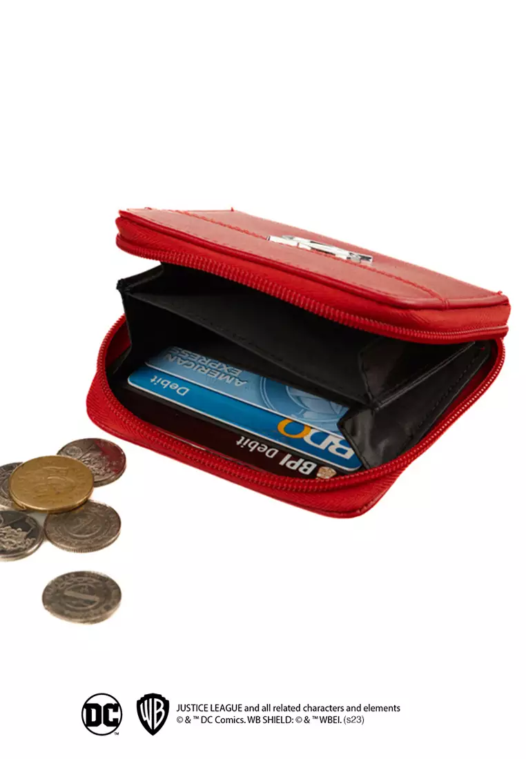 DC Collection Justice League Coin Purse Wallet Lionil - The Flash