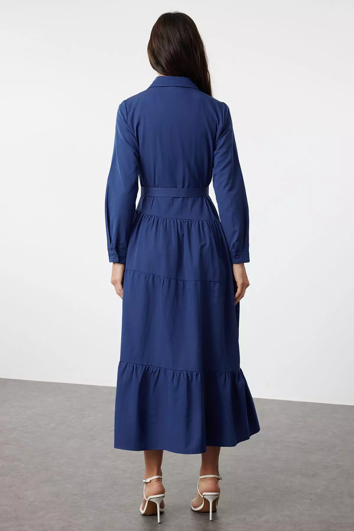 Belted Shirt Dress