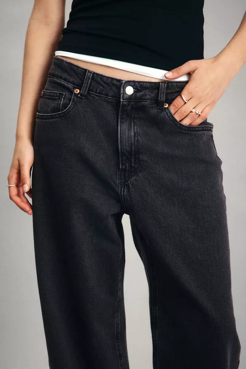 Wide High Waist Jeans