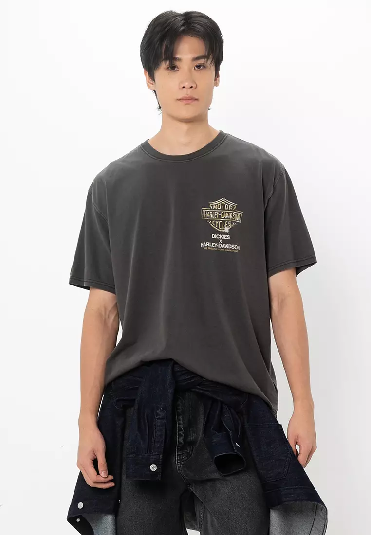 Buy Harley-Davidson Dickies x HD® Heavyweight Flaming Eagle Tee