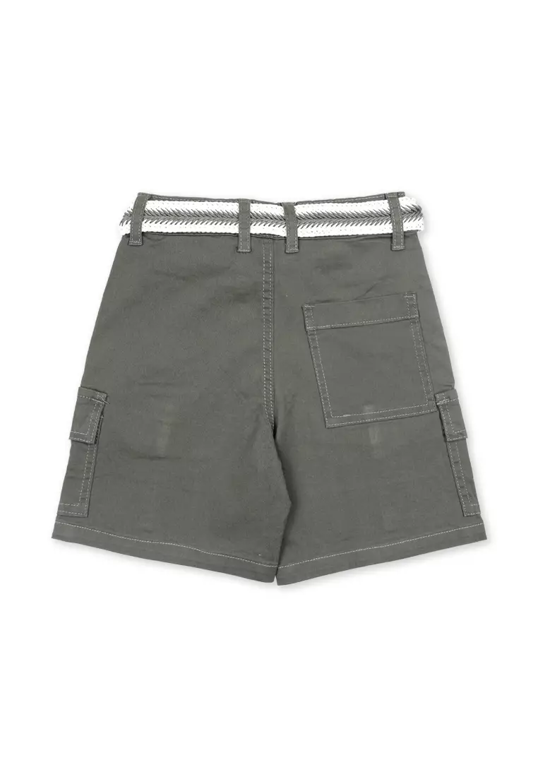 Boys Twill Short with Belt