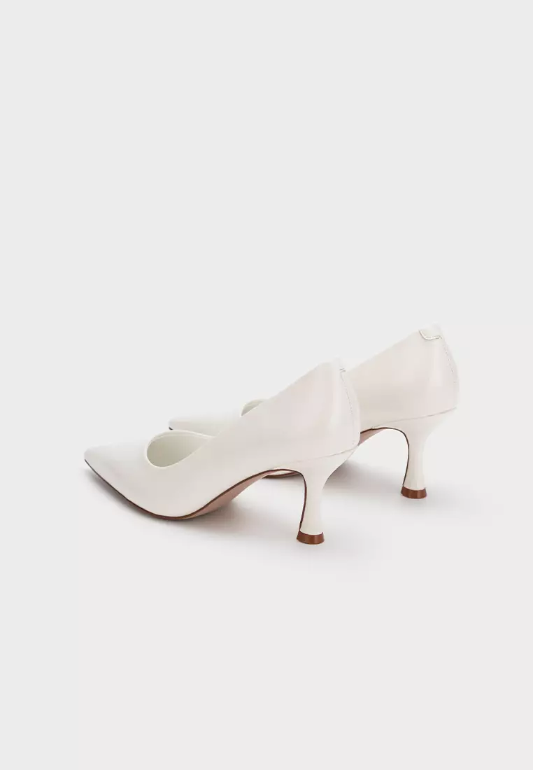 CLASSIC POINTED TOE MID HEEL PUMP