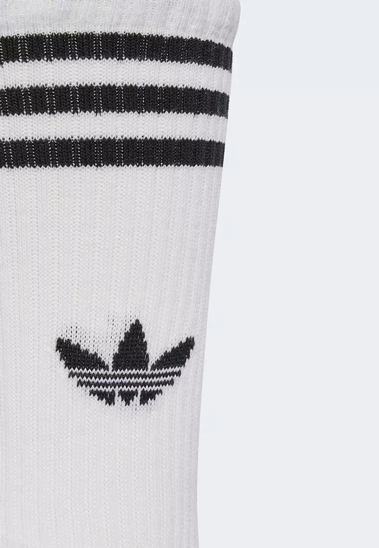 Buy ADIDAS 3-Stripes High Crew Socks Pairs 2025 Online ZALORA