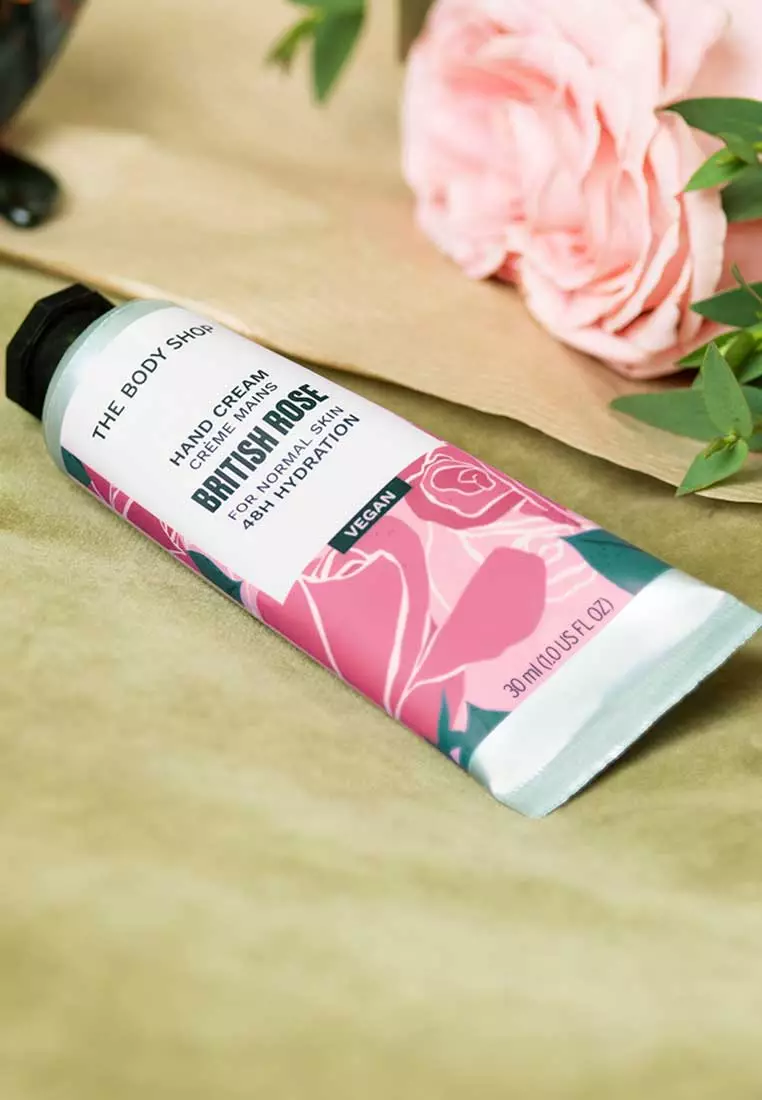 British Rose Hand Cream (30ml)