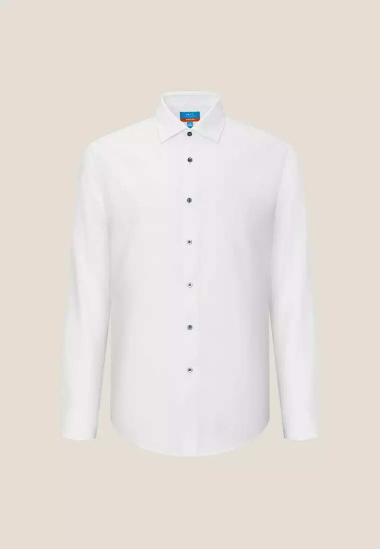 G2000 Non-Iron Dry Smart Fit Dot Texture Shirt