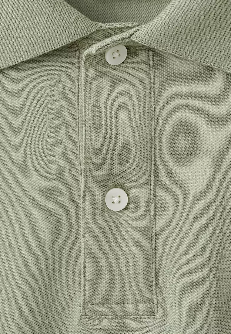 Regular-Fit Cotton Piqué Polo Shirt