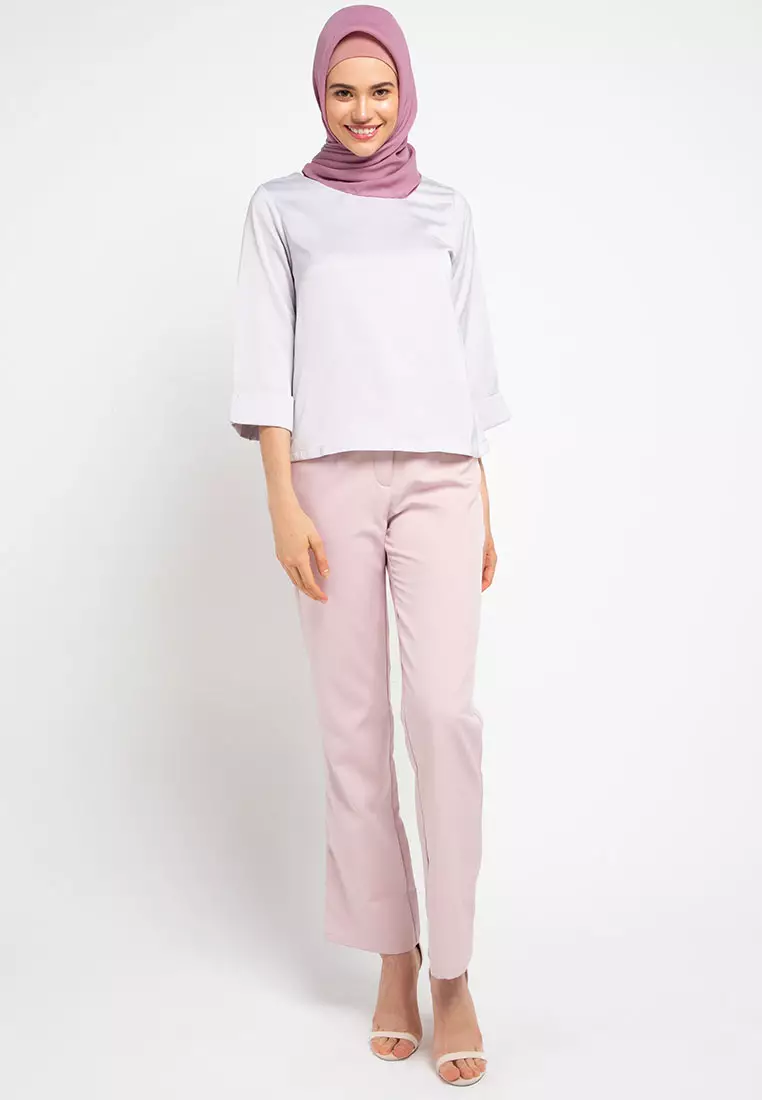 Sandra Blouse In Grey