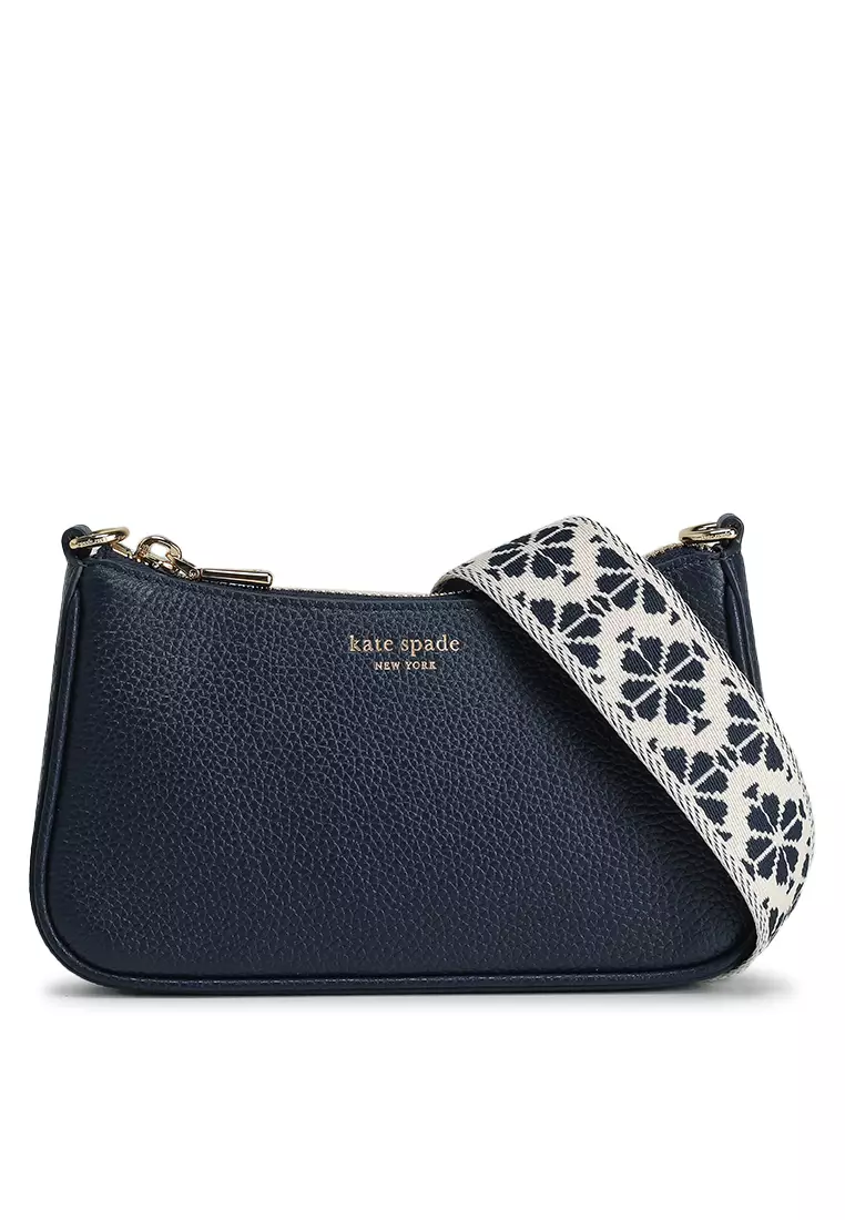 Buy Kate Spade Double Up Webbed Strap Crossbody Bag (cq) 2025