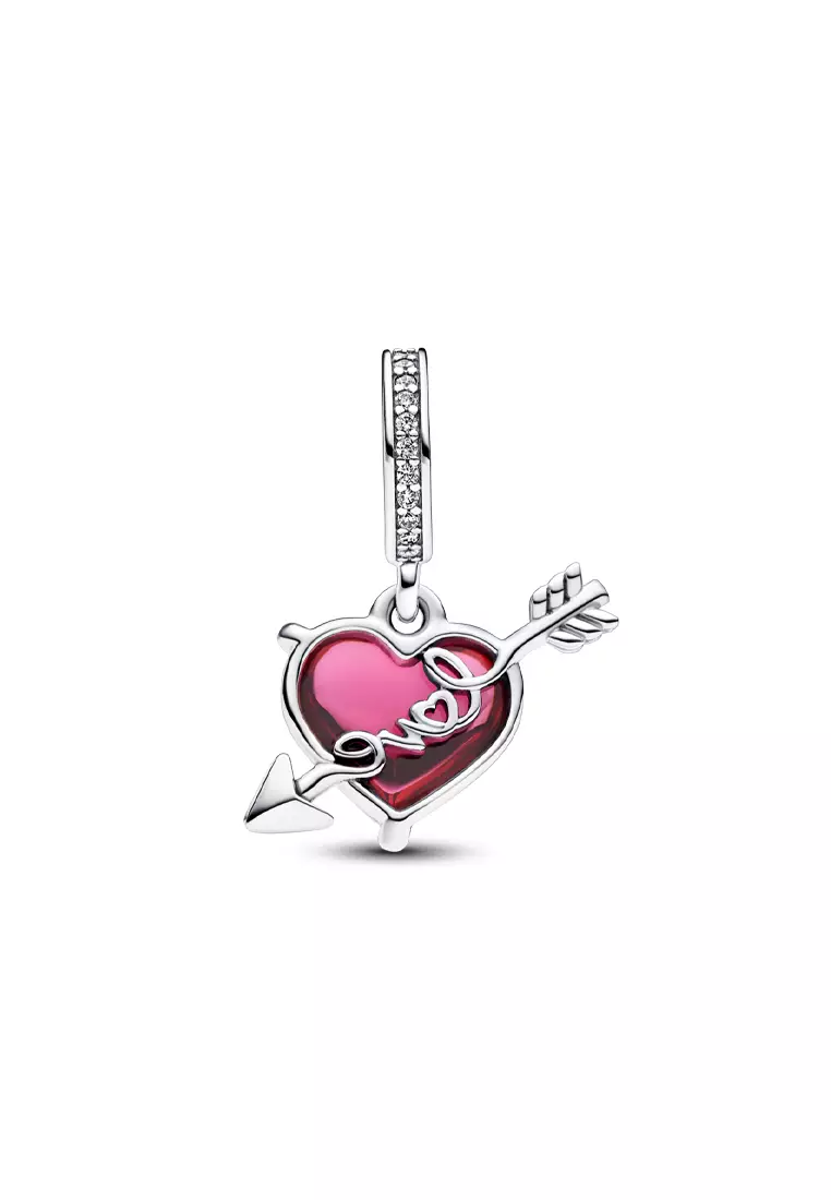 PANDORA : Hot Air Balloon Murano Glass Dangle Charm