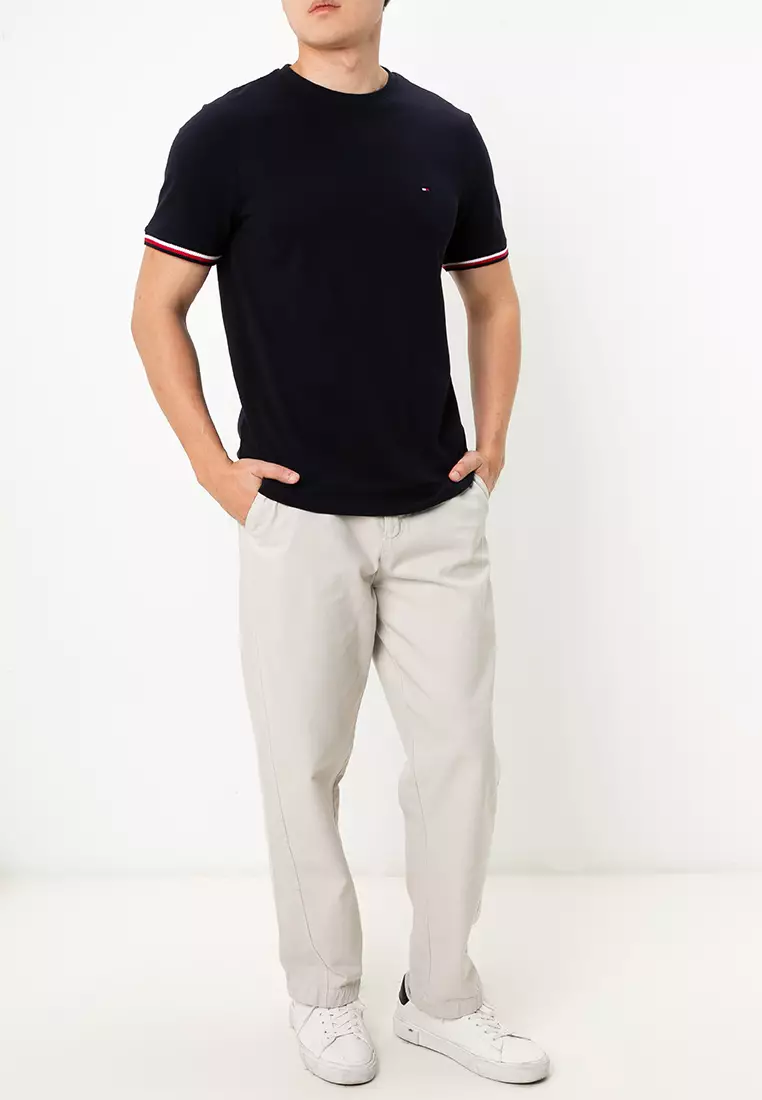Signature Cuffs Crew Neck T-Shirt - Tommy Mainline