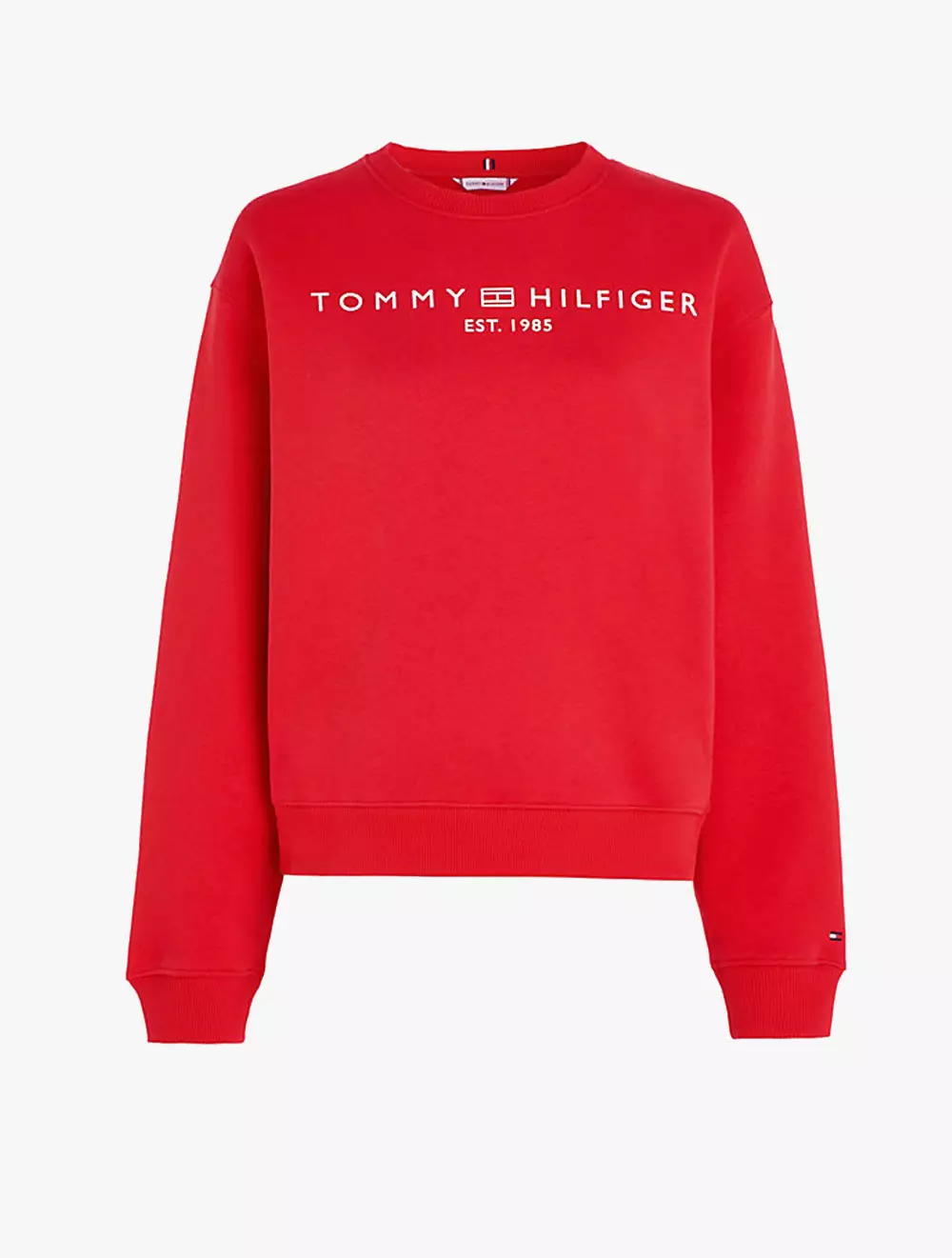 Tommy hilfiger hotsell chest logo sweatshirt