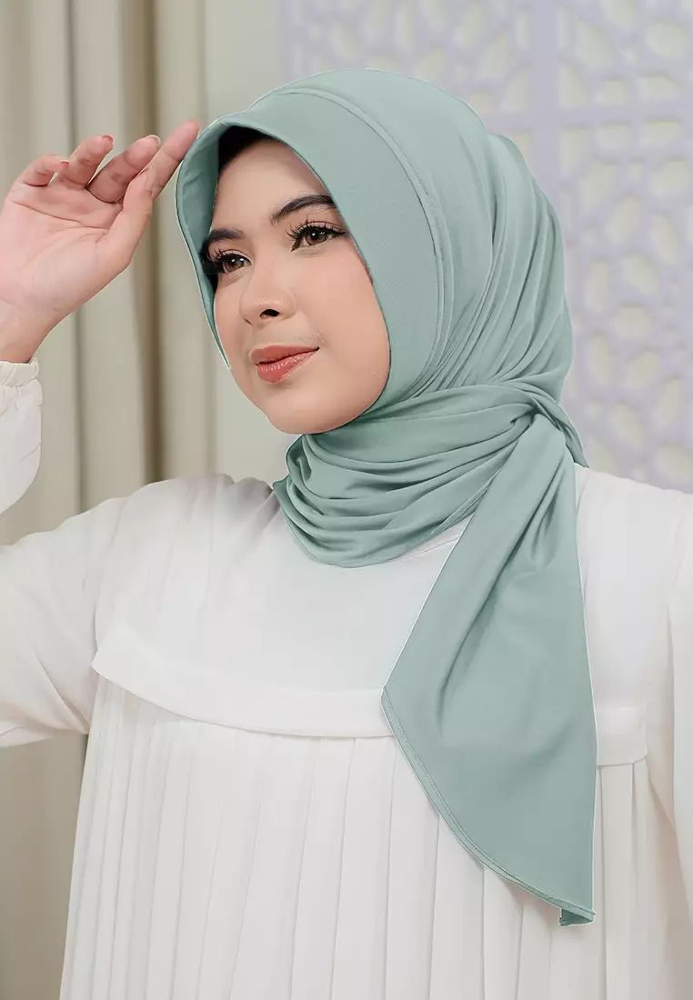 HIJAB INSTAN SOFTPAD AMEENA - MINT