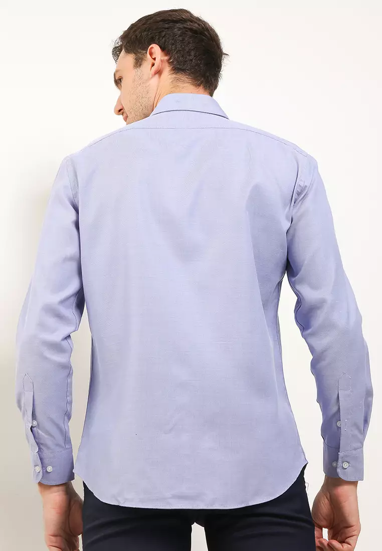 Oxford Soft Touch Long Sleeves Slim Fit Royal Series No. 03