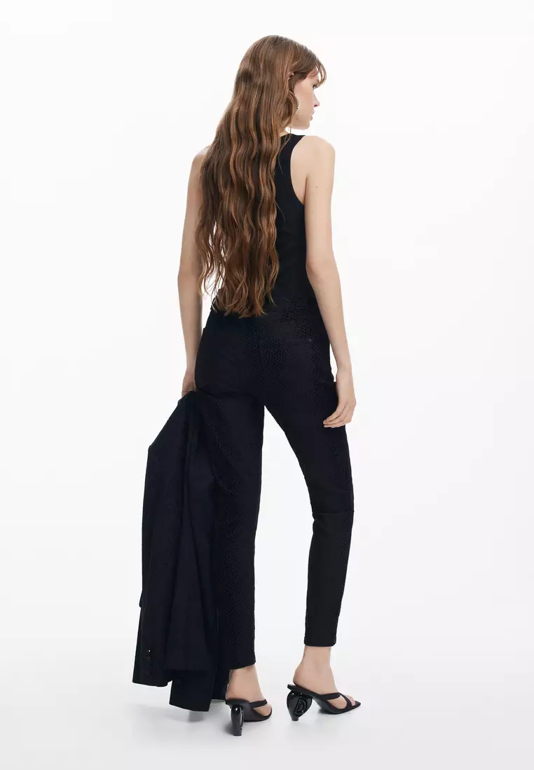 Desigual Woman Slim denim pants.