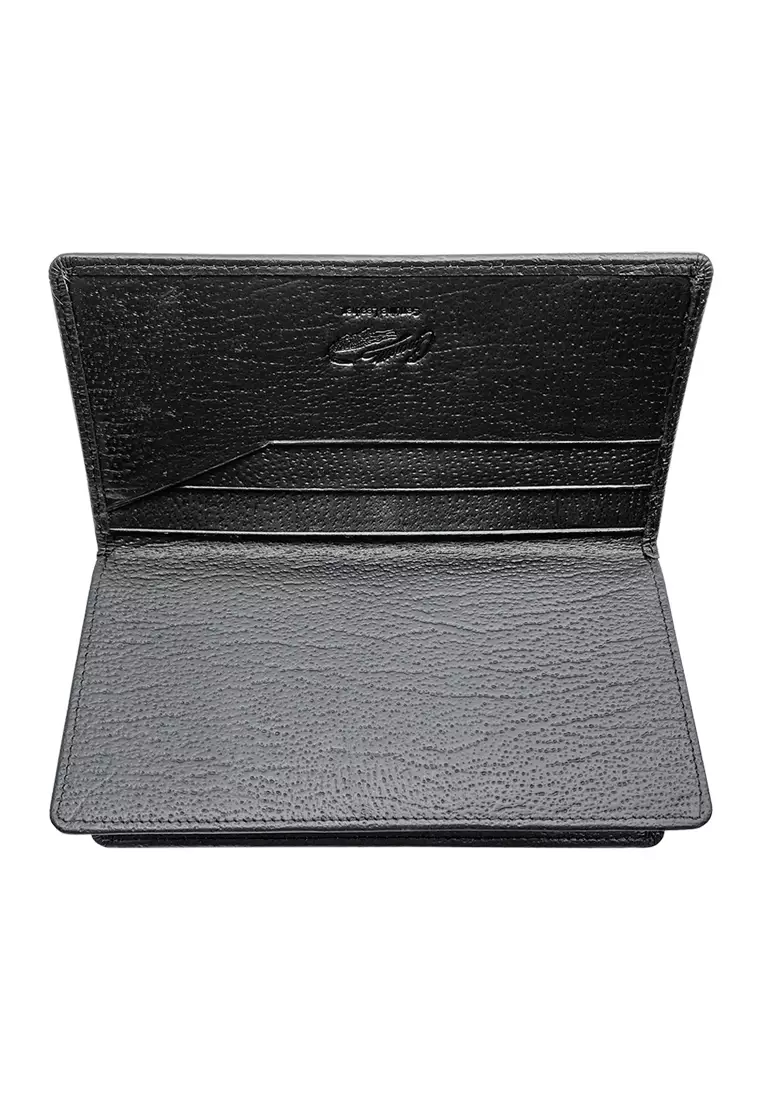 Crocodile H1802BY Dompet Tri-fold Wallet Leather Kulit Original - Hitam