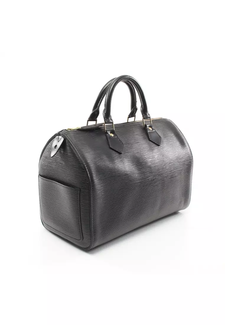 Louis Vuitton Pre-loved LOUIS VUITTON speedy 30 Epi Noir Handbag leather  black 2023, Buy Louis Vuitton Online
