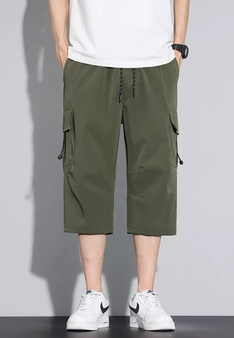 Casual Cropped Pants