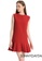 Sunnydaysweety red 2022 Fashionable Temperament High-end Simple Sleeveless Round Neck Ruffled Vest Dress Classic Pure Red Matte Satin One-Piece Dress B22041208 758F7AA34BC225GS_4