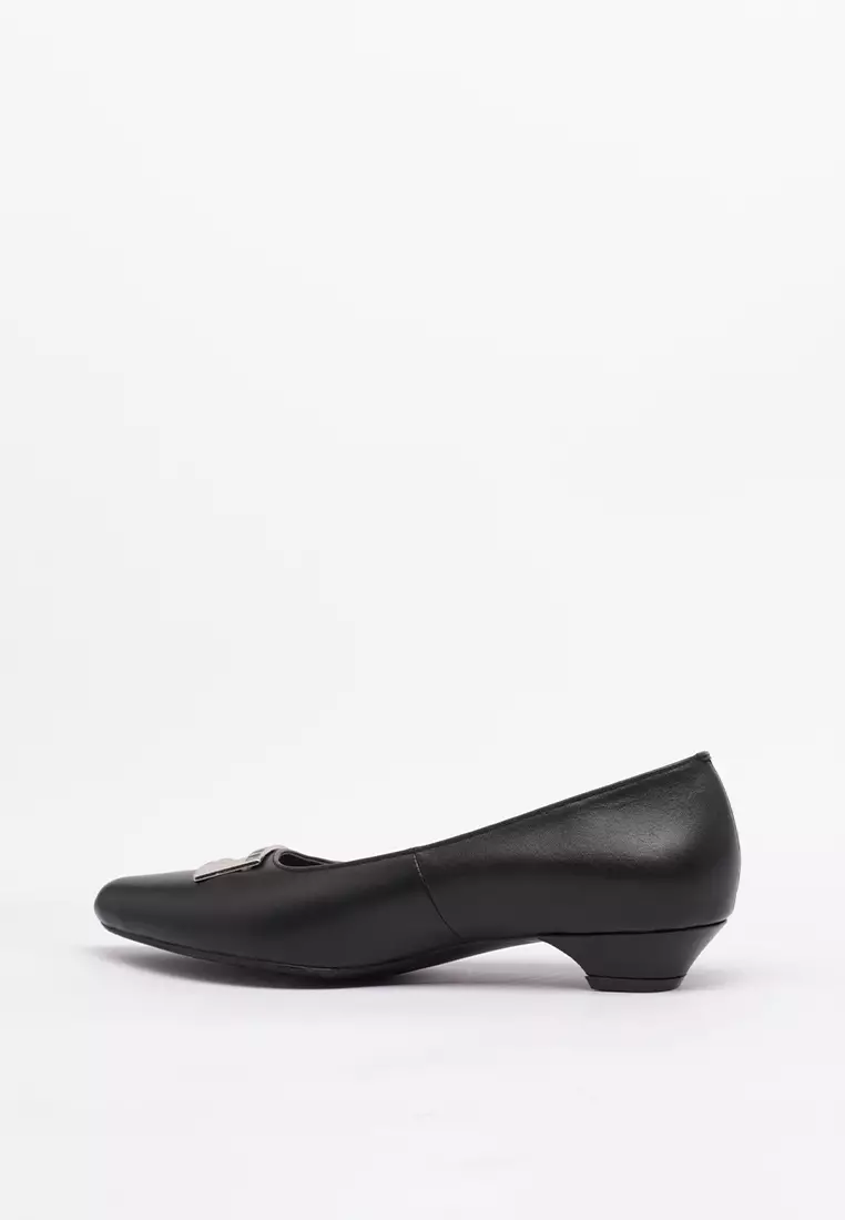 Buccheri Sanna Flat Shoes Wanita Black