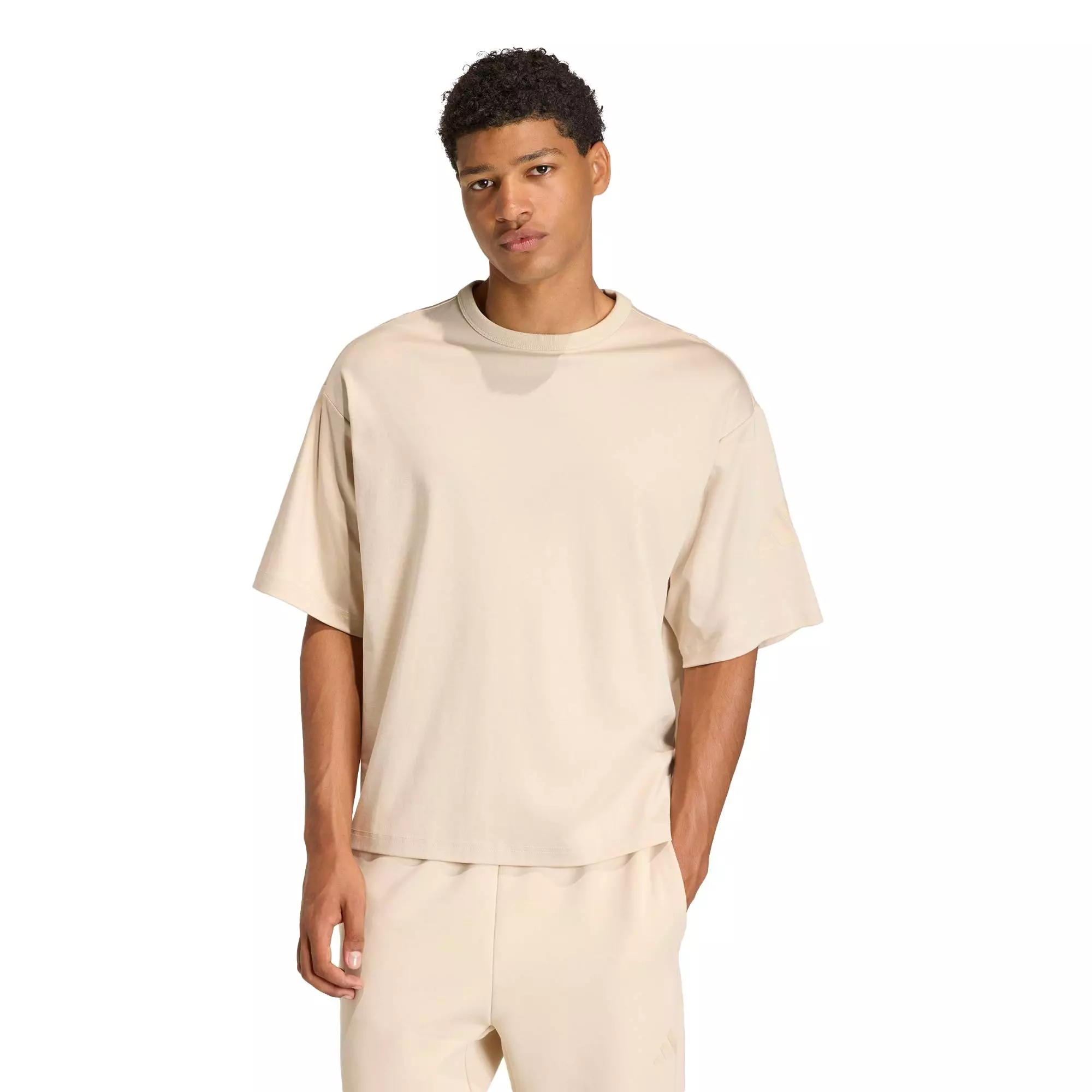 Buy ADIDAS Lifestyle SOFT LUX TEE Men Beige KE5899 2026 Online