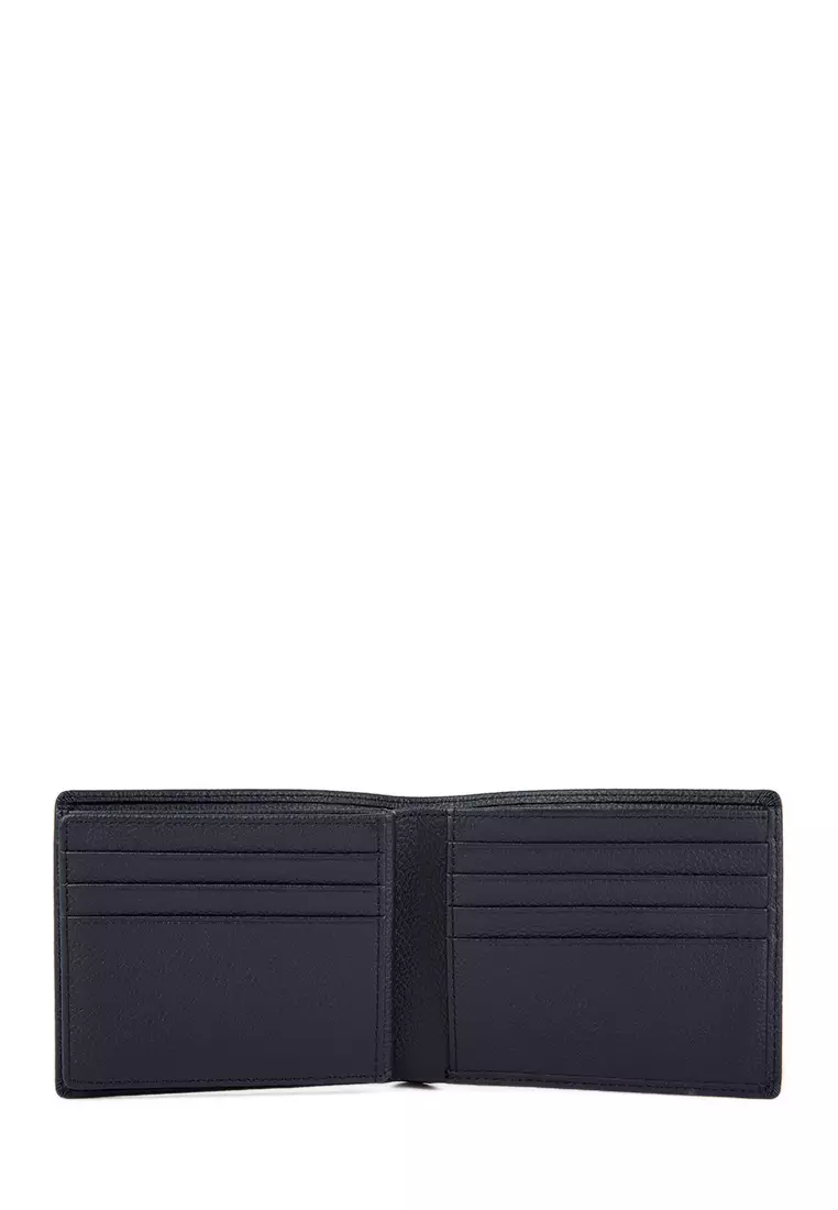Braun Buffel (Online Exclusive) Shon Centre Flap Cards Wallet in Navy