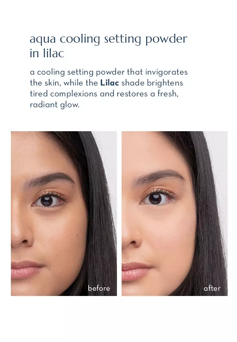 Dew Aqua Cooling Setting Powder in Lilac