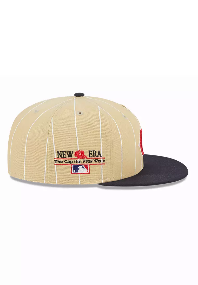 Buy New Era Cincinnati Reds MLB 59FIFTY DAY 2023 Navy Vintage Gold