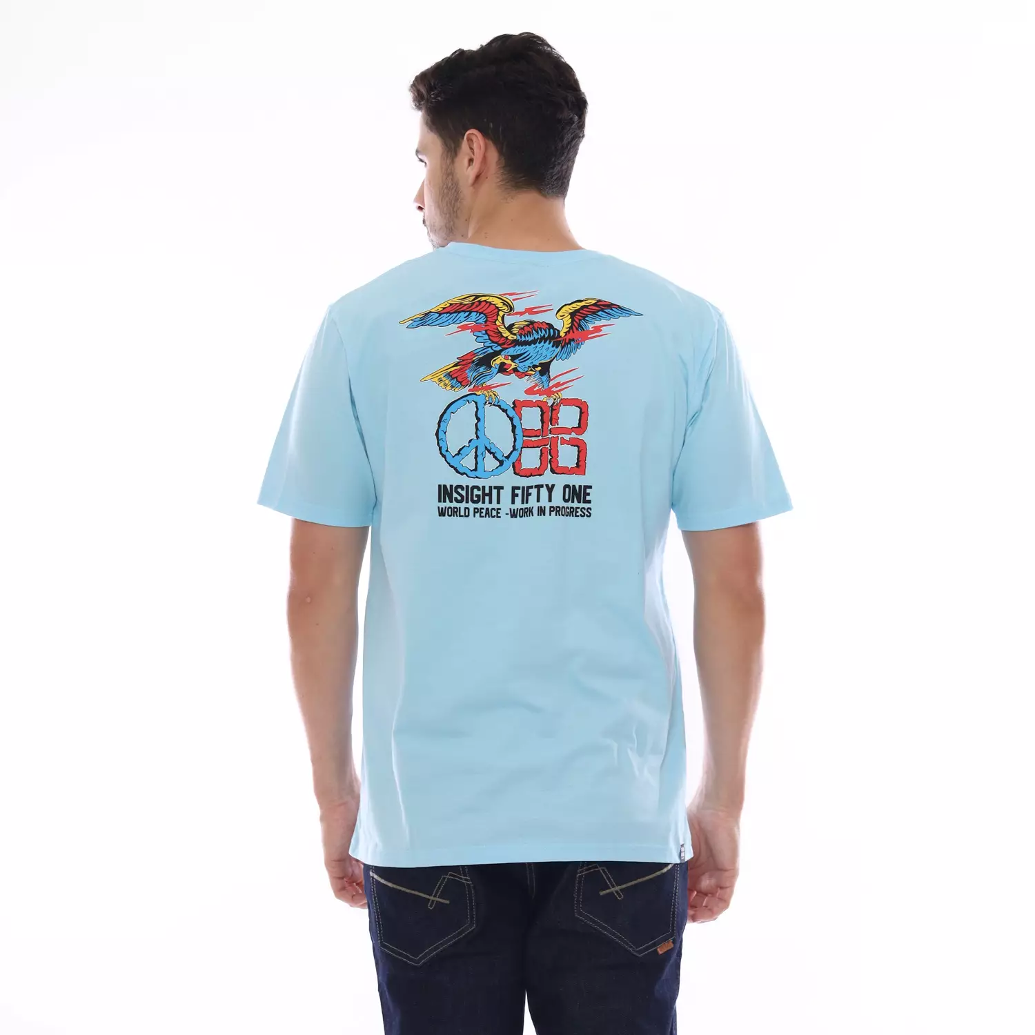 Insight Kaos Lengan Pendek Pria Eagles Tee Planet Surf